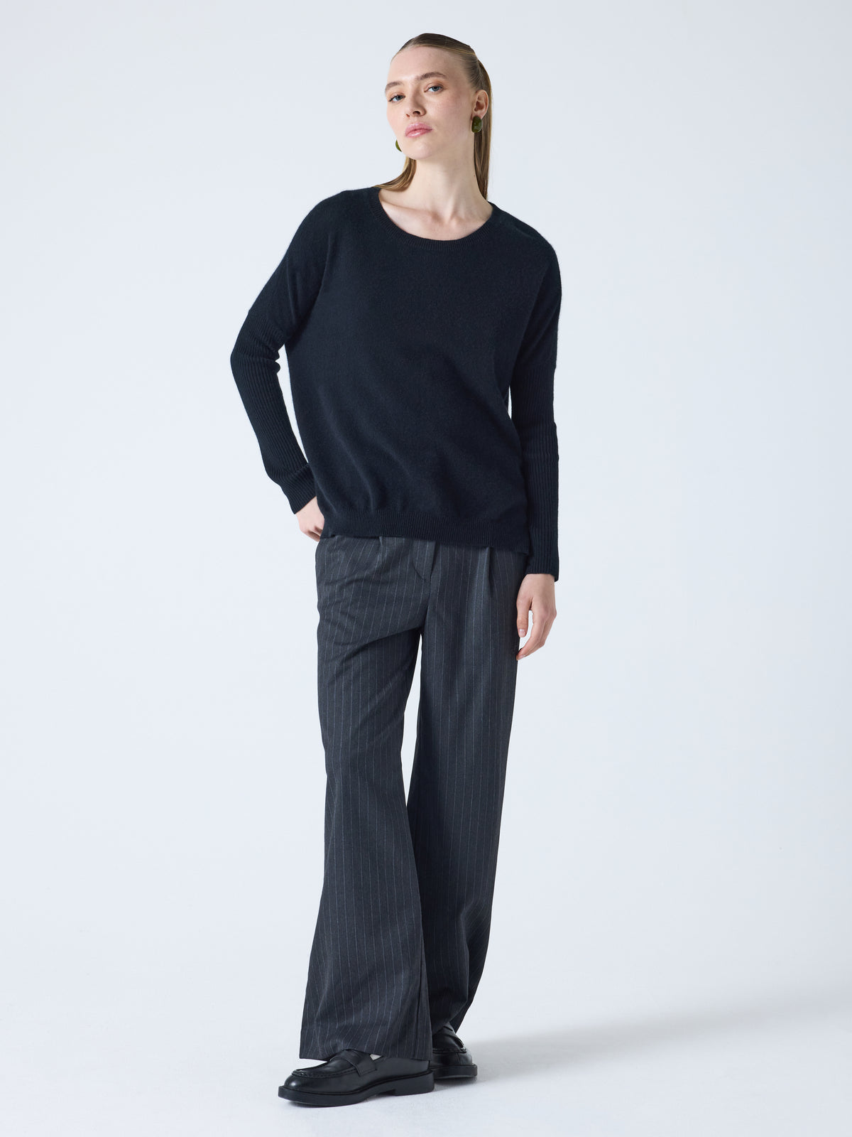 Pull Cecilia cachemire noir