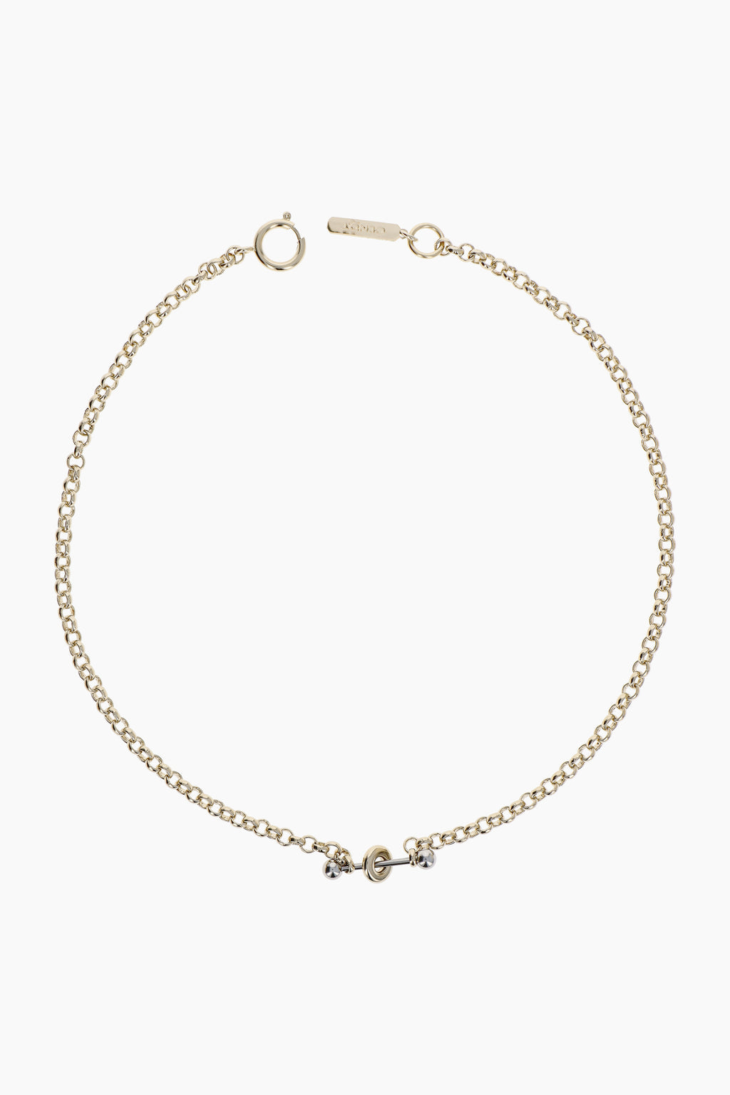 COLLIER AZEL OR ET PALLADIUM
