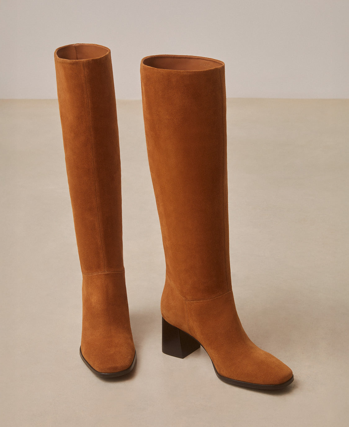 Bottes n°109 Suède Camel