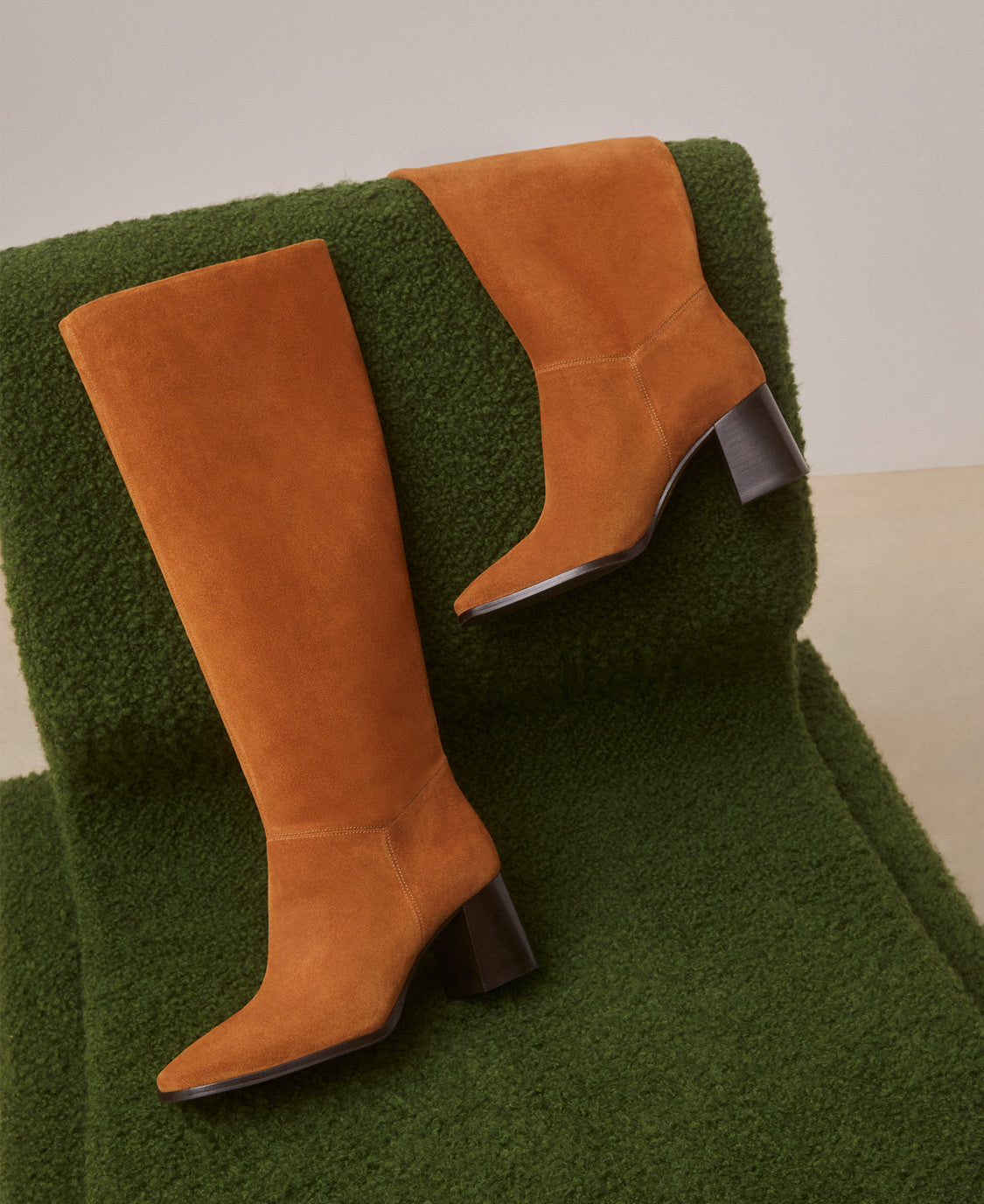 Bottes n°109 Suède Camel