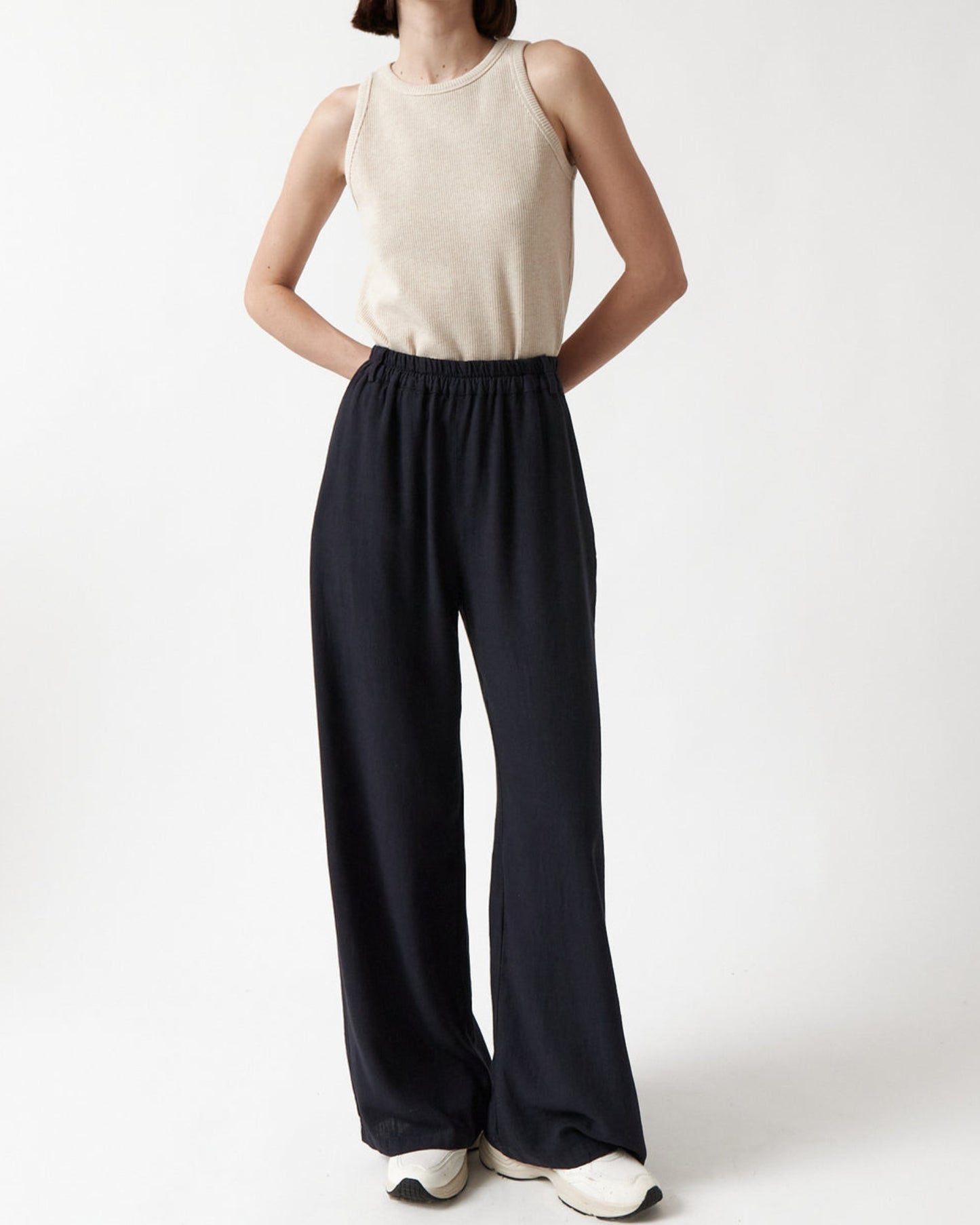 Pantalon Nabiu bleu marine