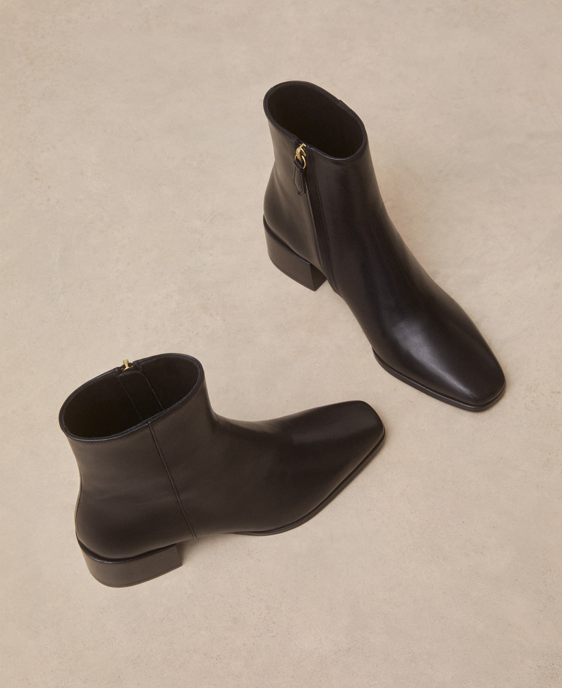Bottines n°406 Cuir Noir