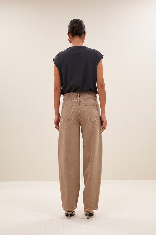 Pantalon begum sable