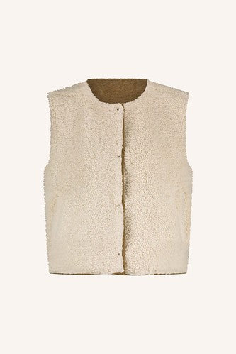 Veste sans manche Joelle camel