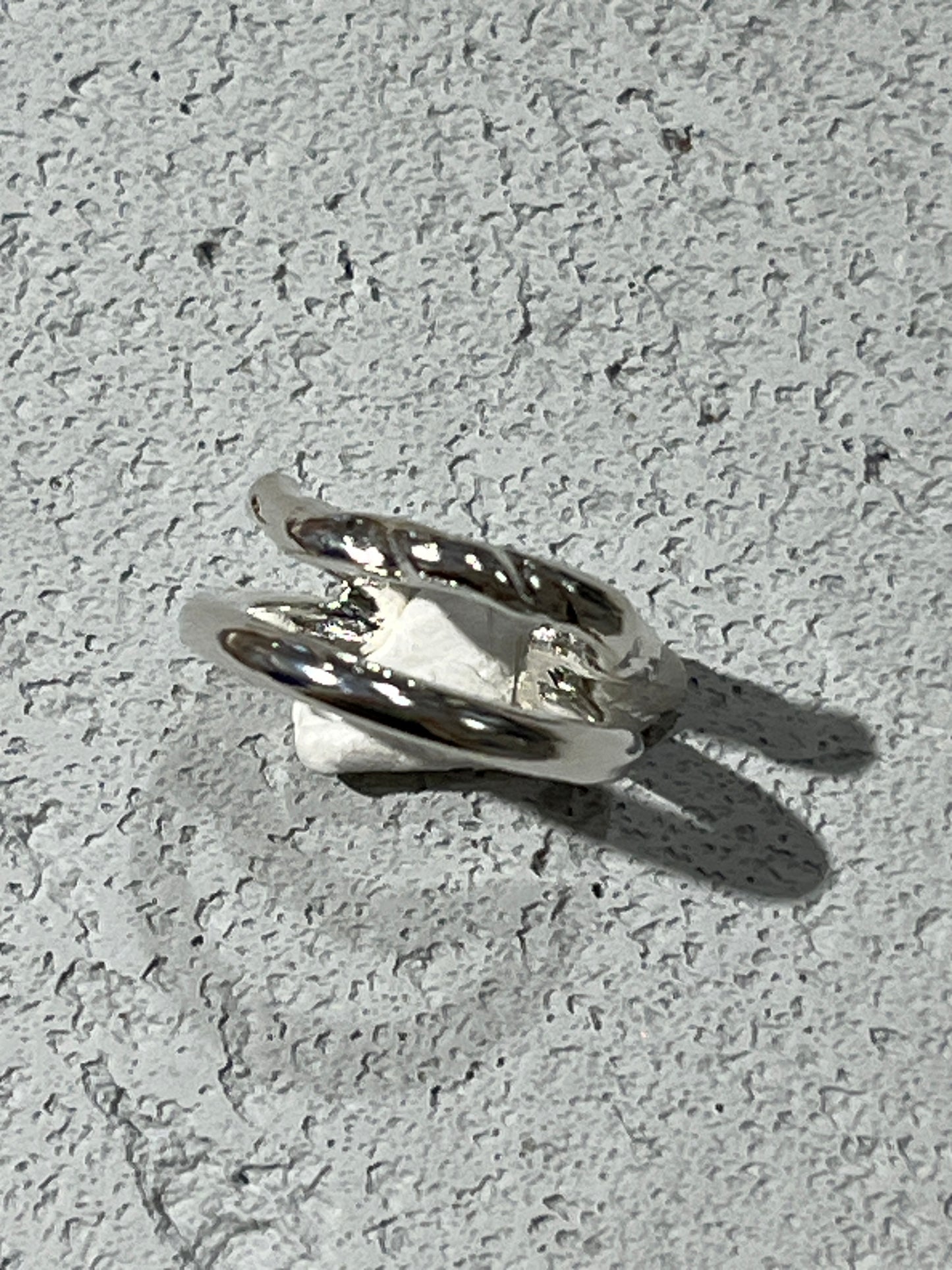 Earcuff Horizons Maxi argenté