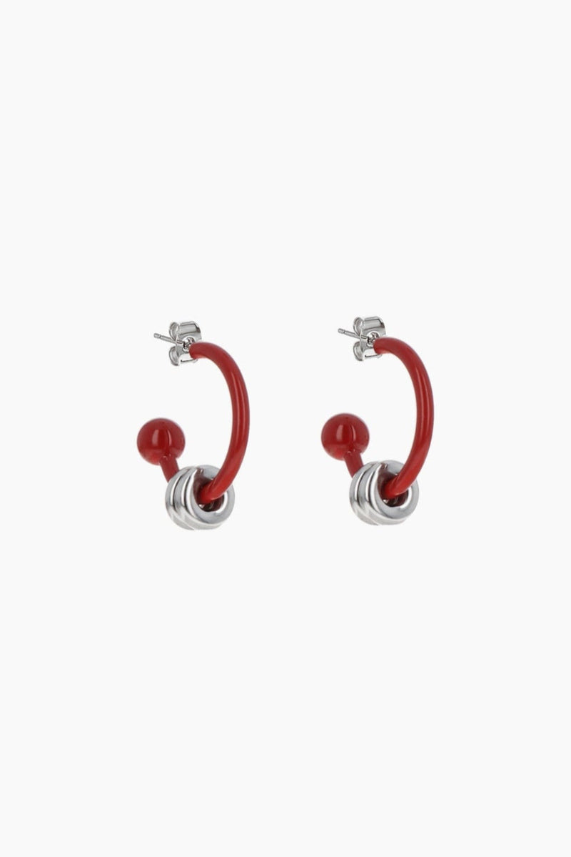 BO ALAN lacquered rouge