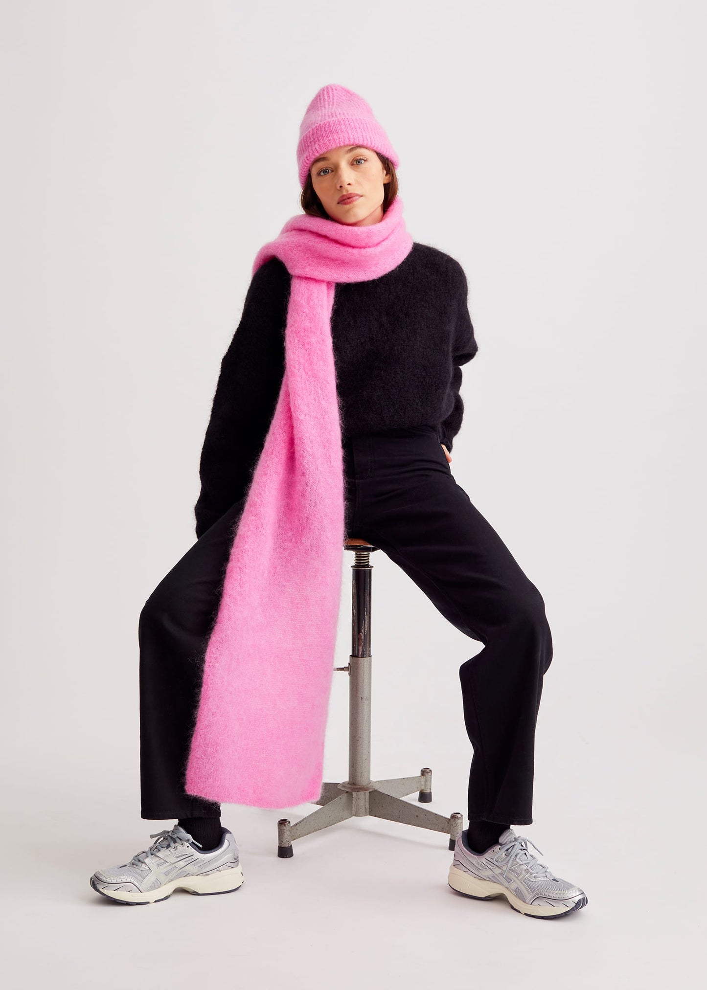 Écharpe Donna rose