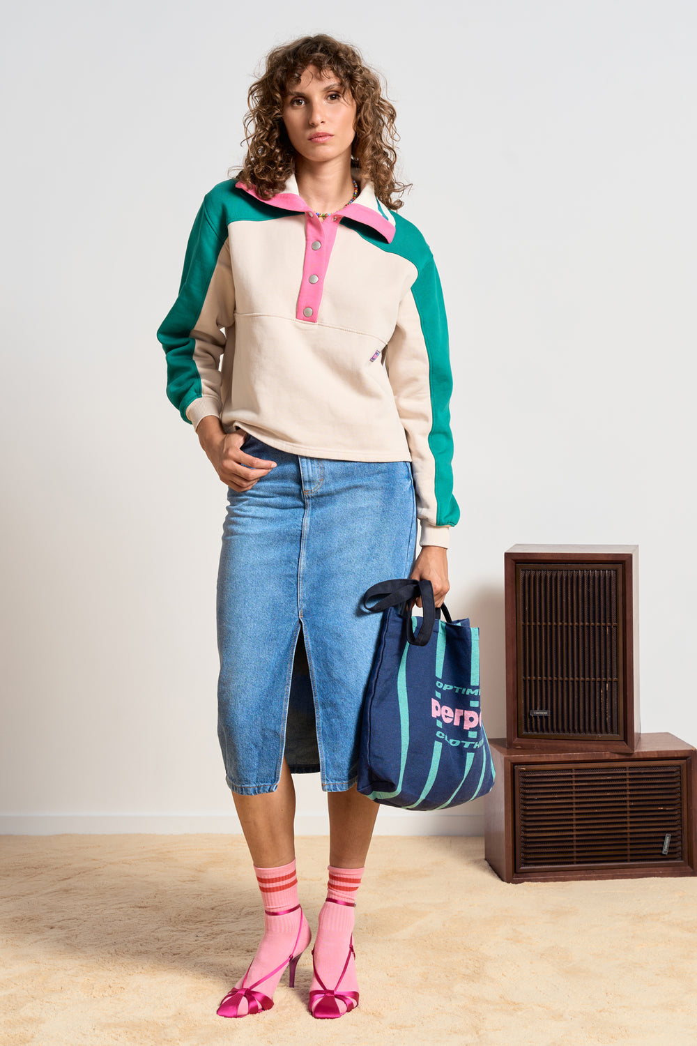 Sweat justine beige