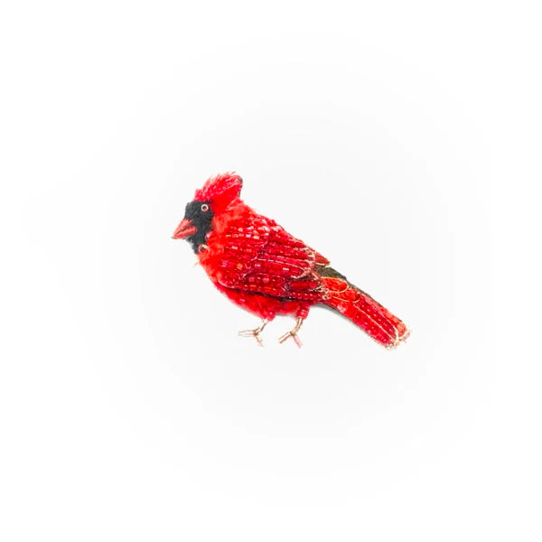 Broche Petit cardinal