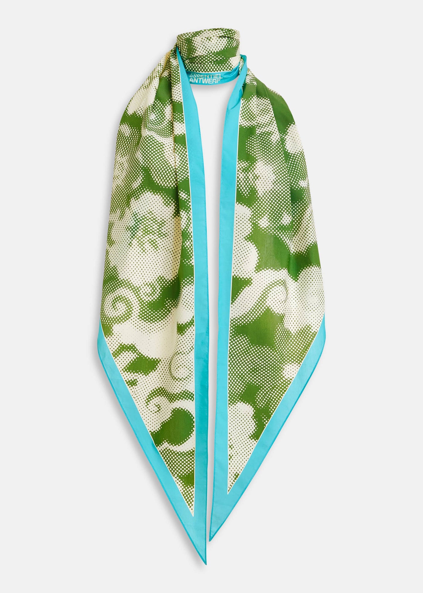 Foulard Jarf à motif vert
