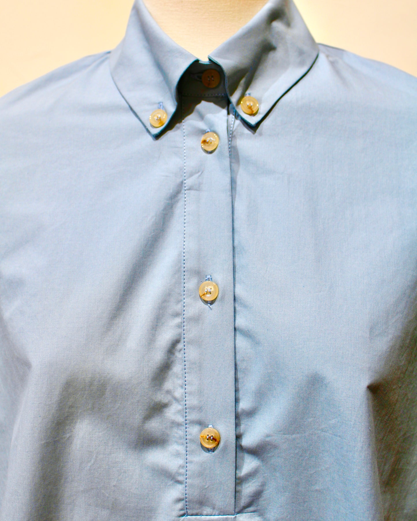 Chemise 116221 bleu lagon
