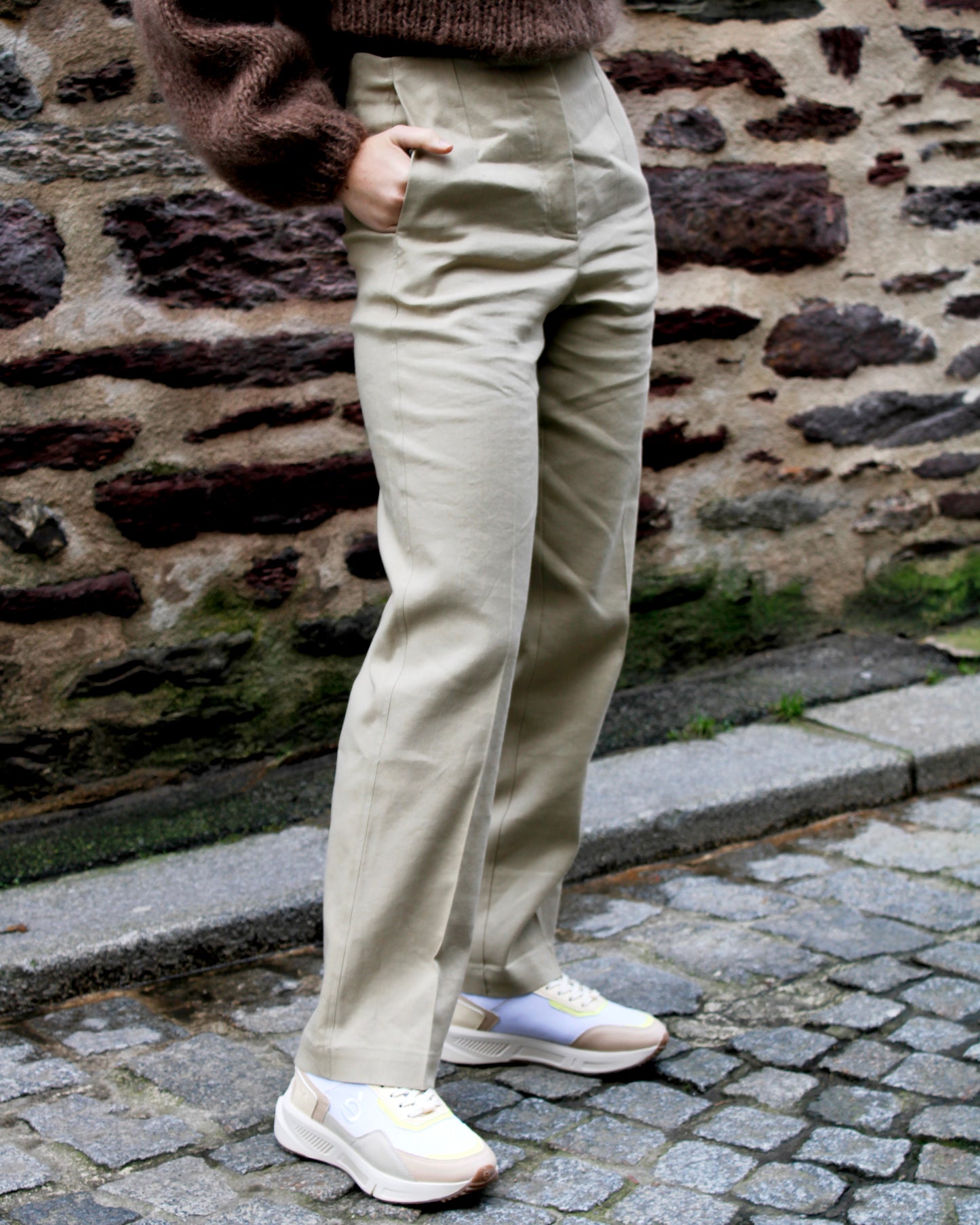 Pantalon 116102 beige