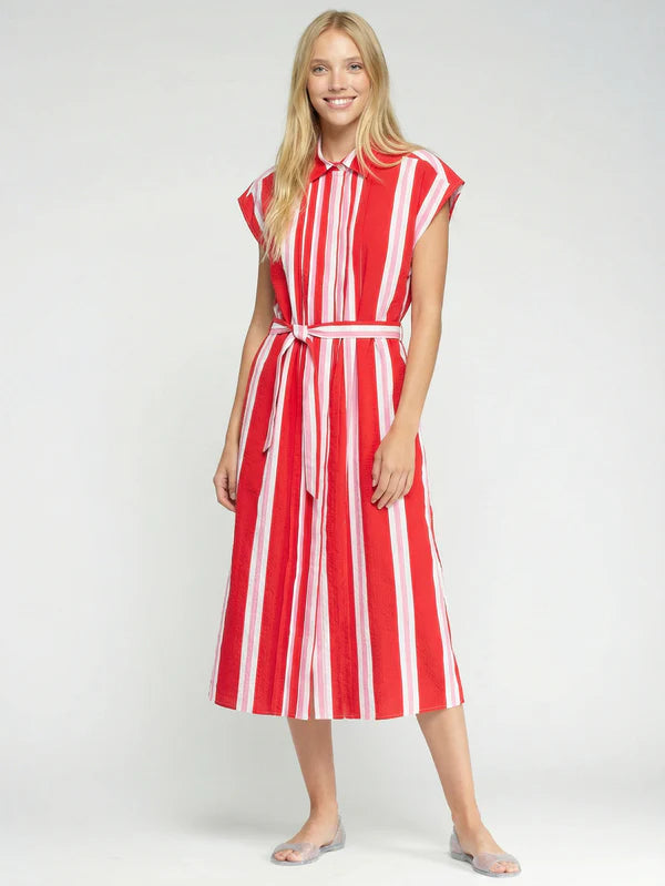 Robe Jaretas rayée