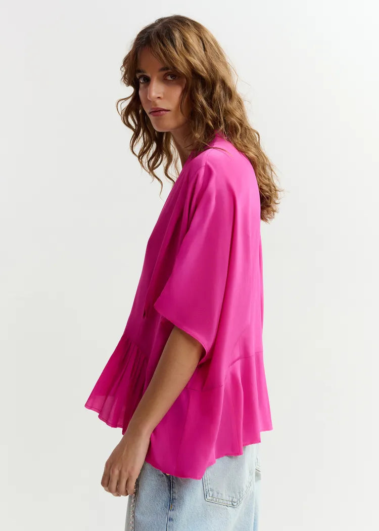 Blouse Jacaranda rose
