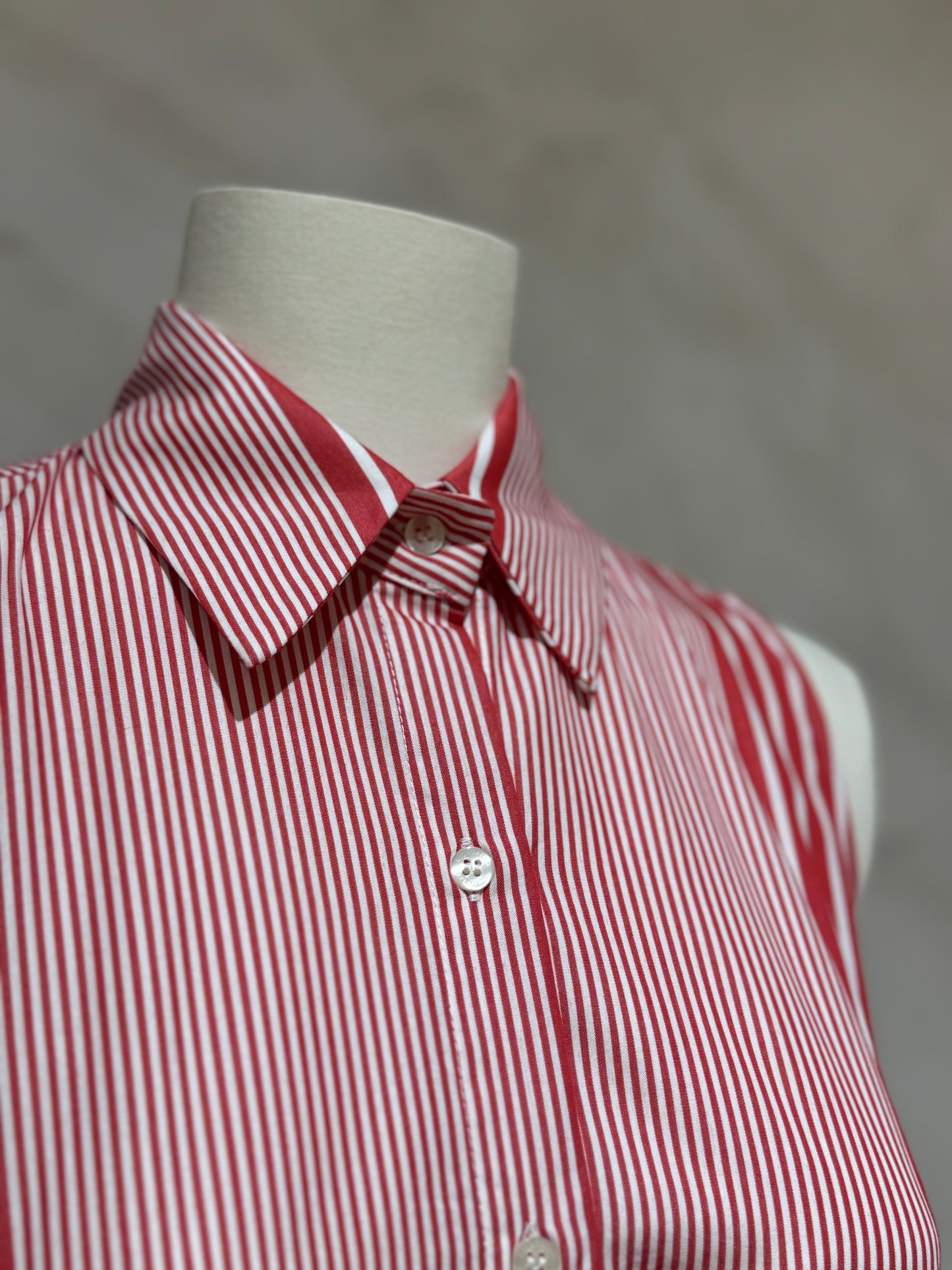Robe Lazo rayée rouge et blanc