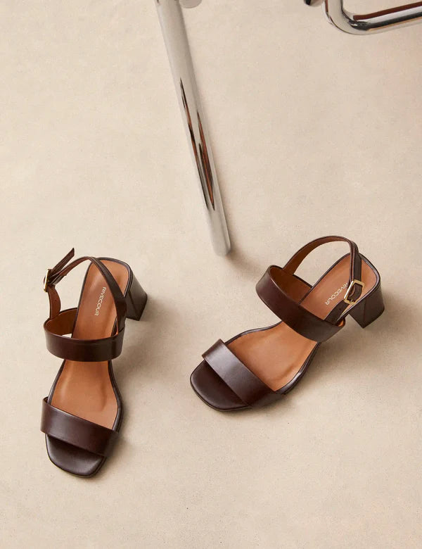 Sandales n°624 Chocolat