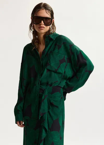 Chemise Kafka à motifs