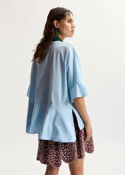 Chemise Kaylee bleue
