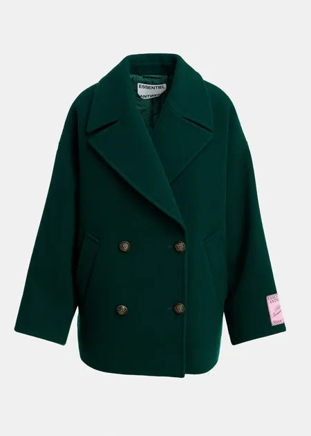 Manteau court Kidney vert