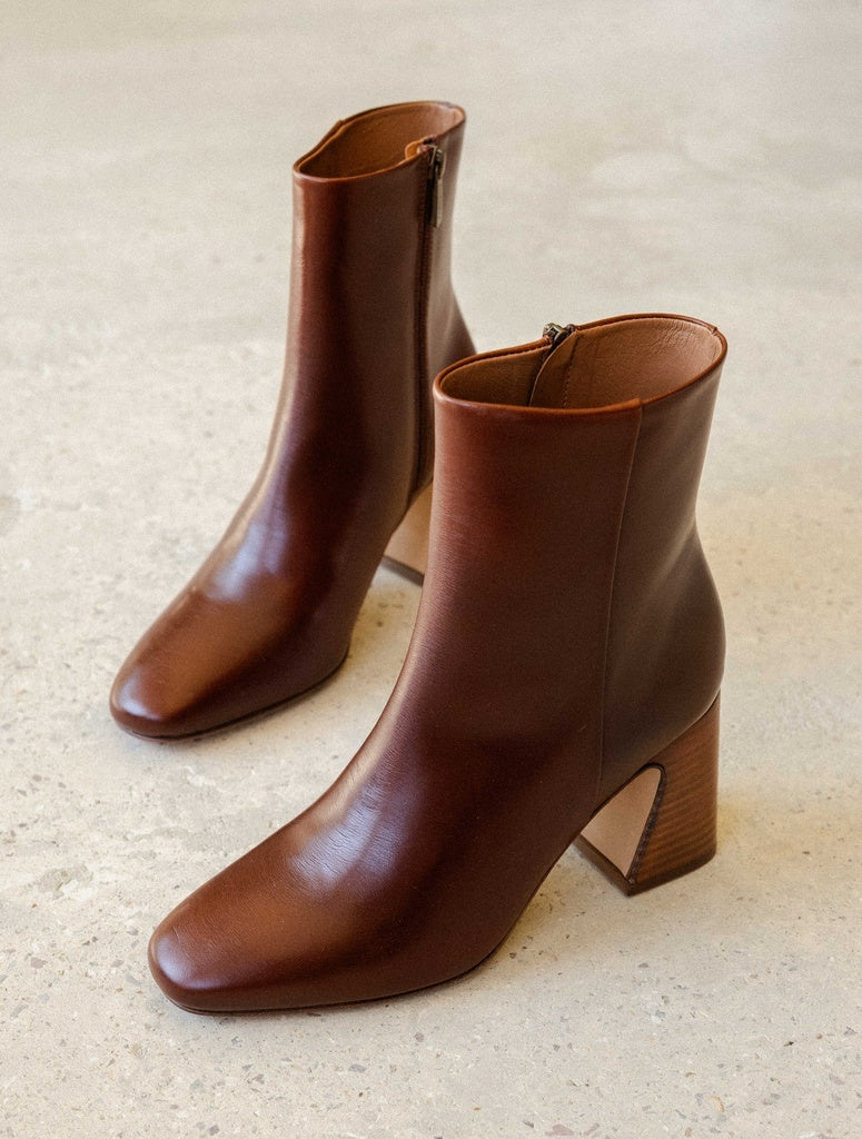 Bottines Norma châtaigne