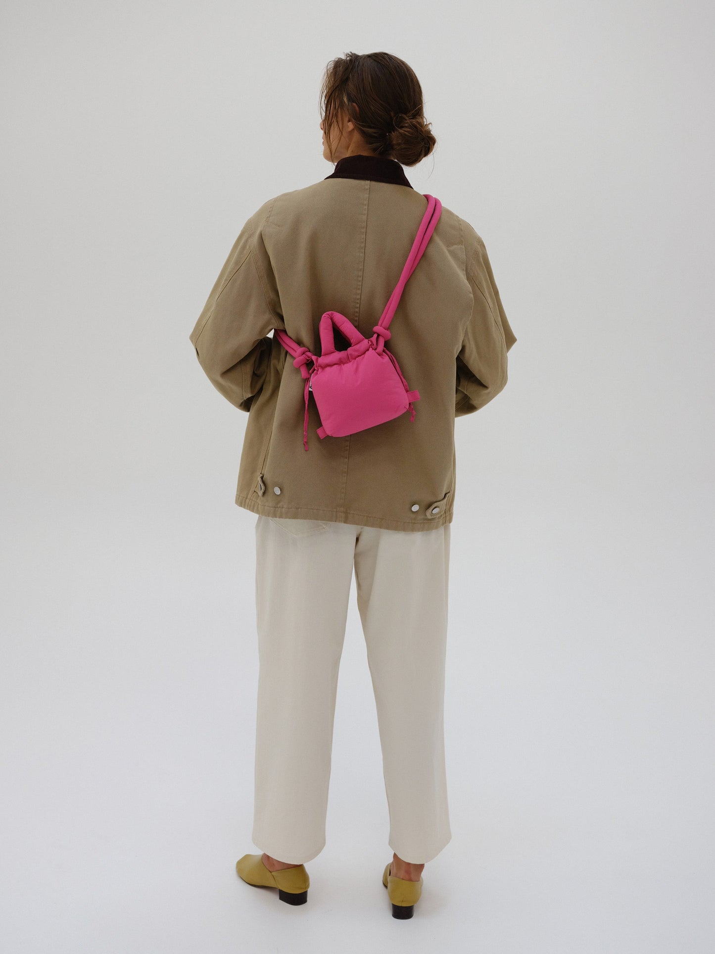 Sac souple micro ONA rose fushia