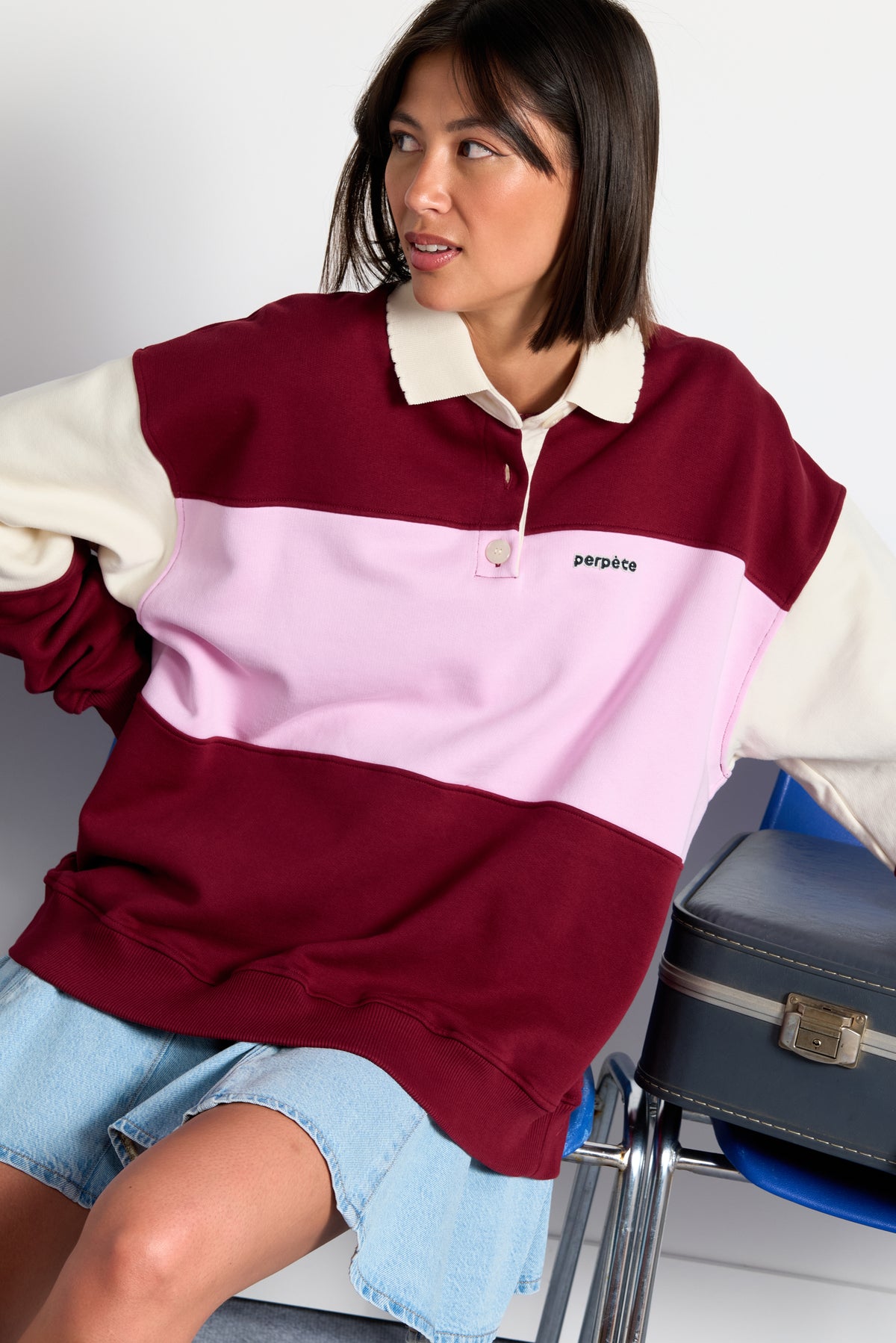 Sweat Linda bordeaux