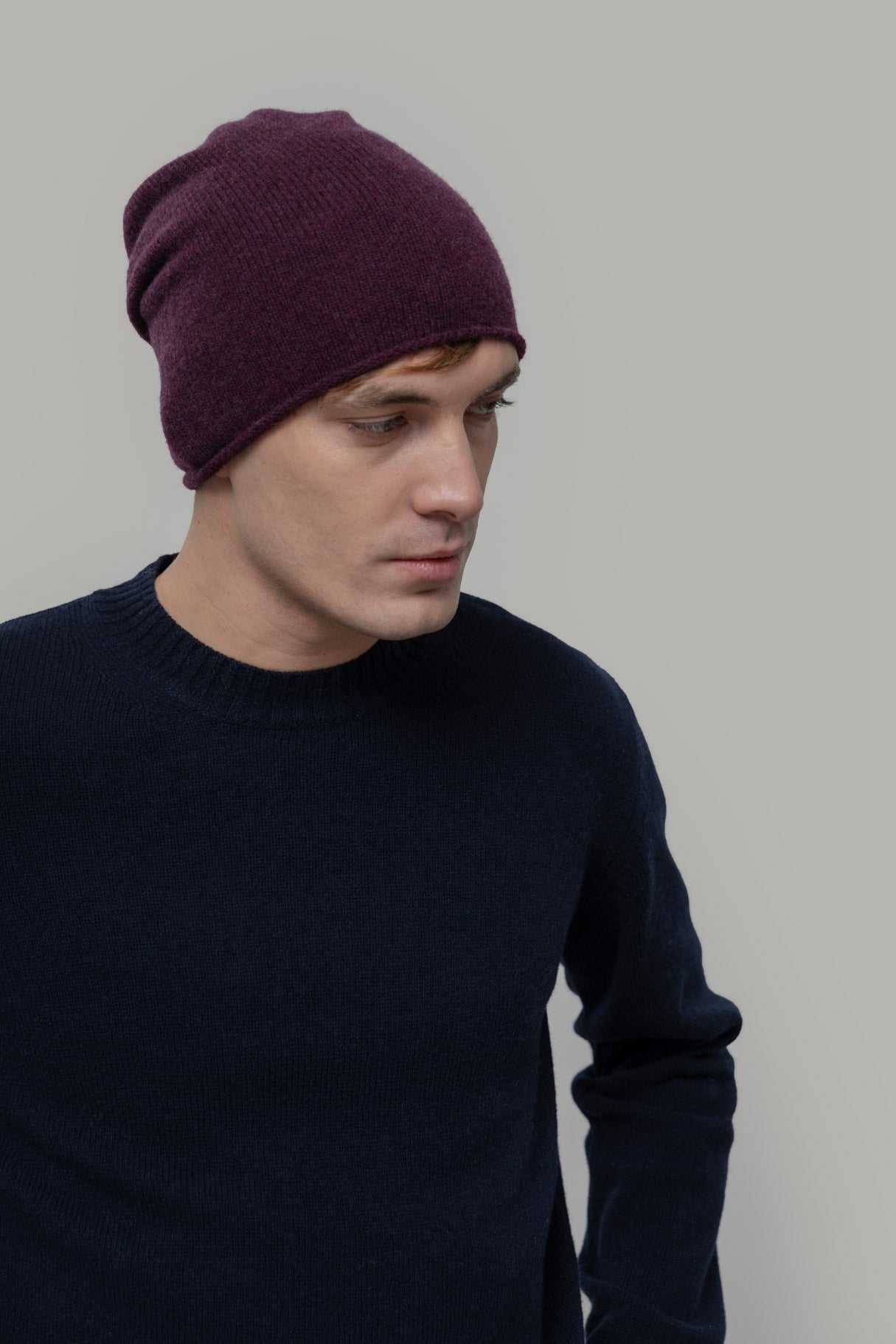 Bonnet Franck violet prune