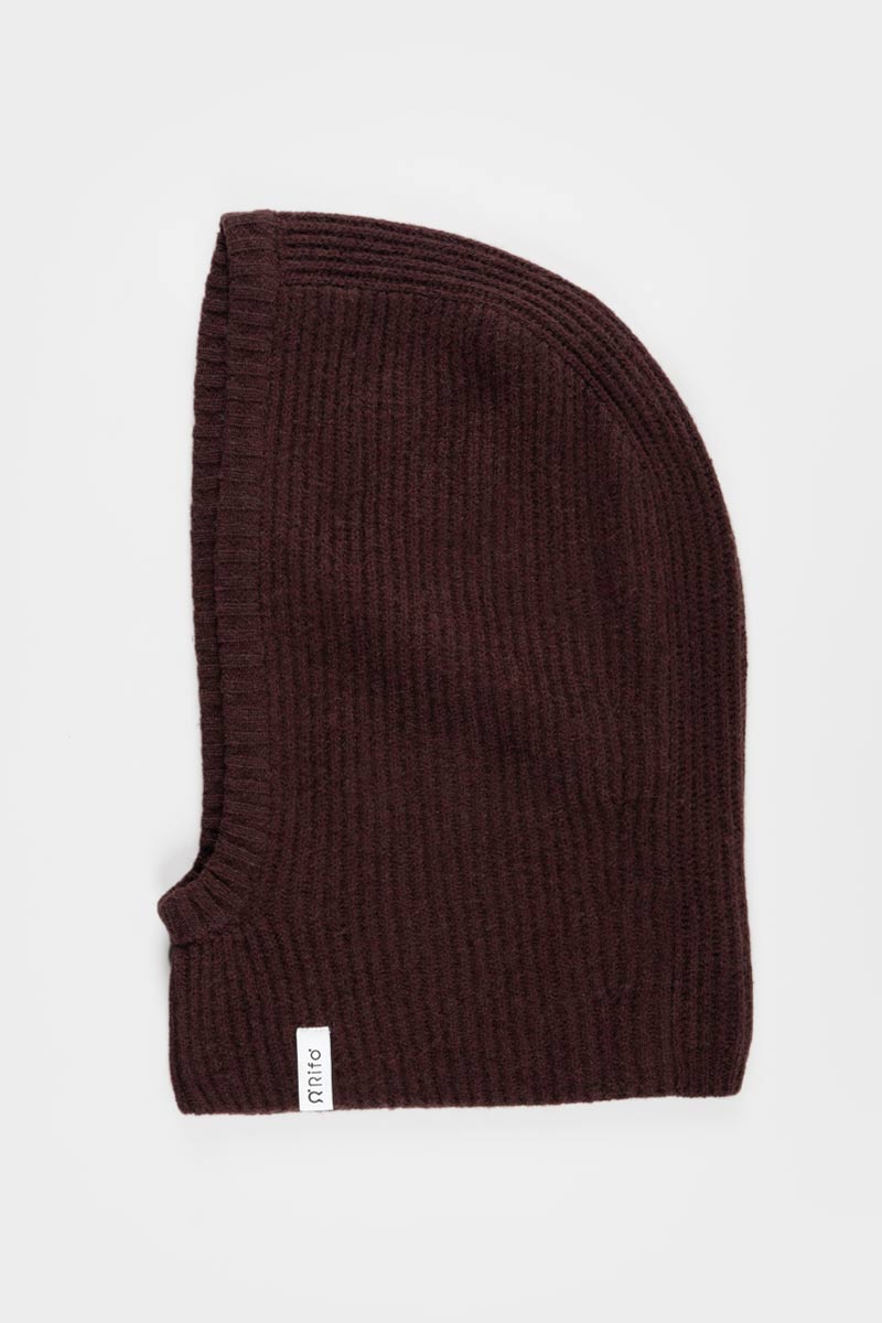 Balaclava brun café