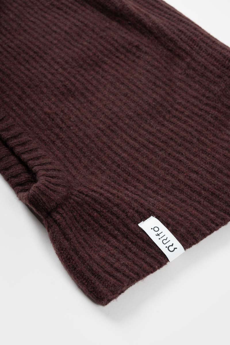 Balaclava brun café