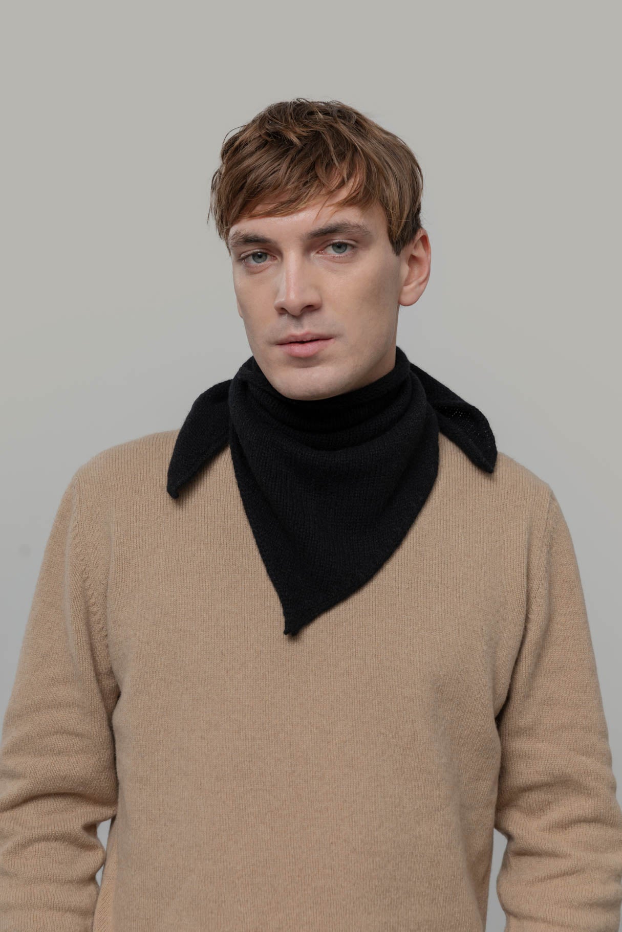 Foulard bandana noir
