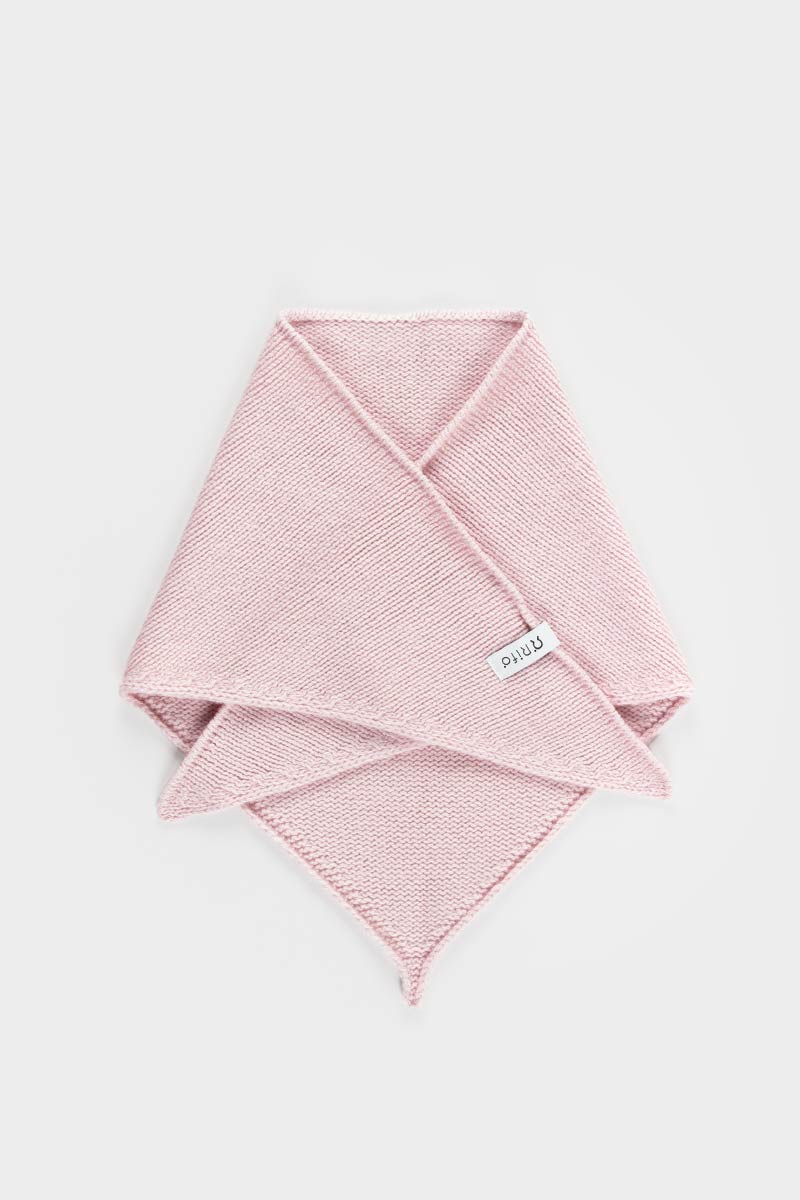 Foulard bandana rose blush