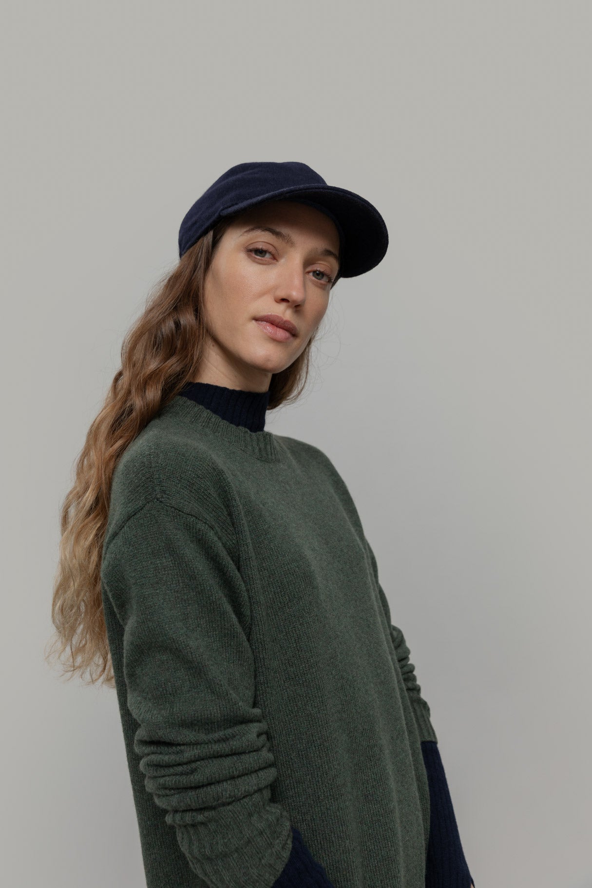 Casquette Ted marine