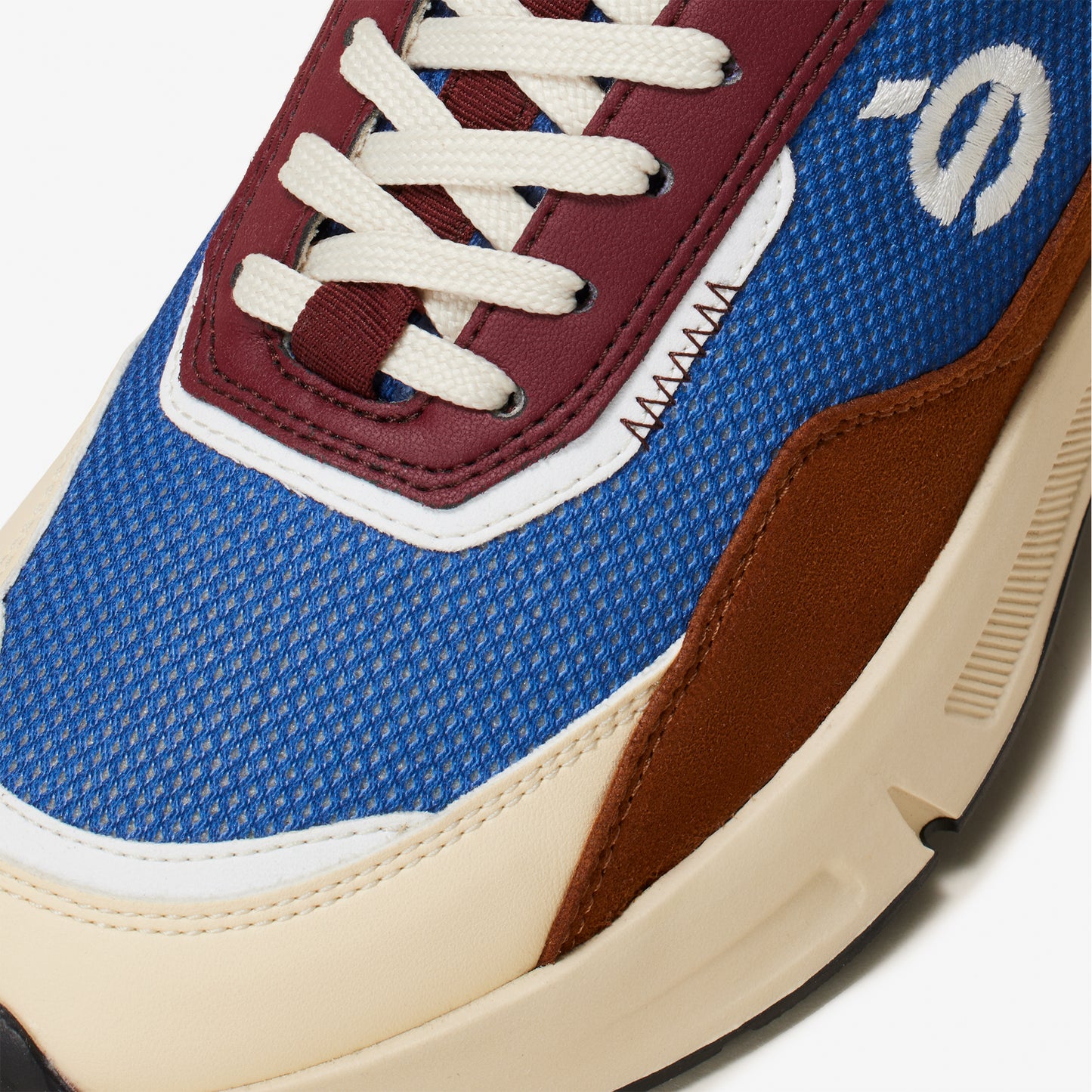 Baskets Bleu et bordeaux
