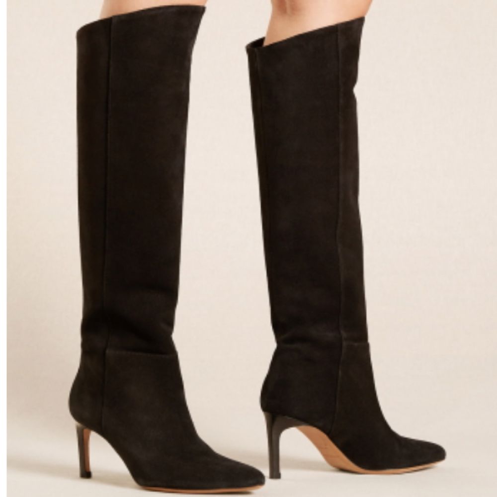 Bottines n°721 noir suede noire
