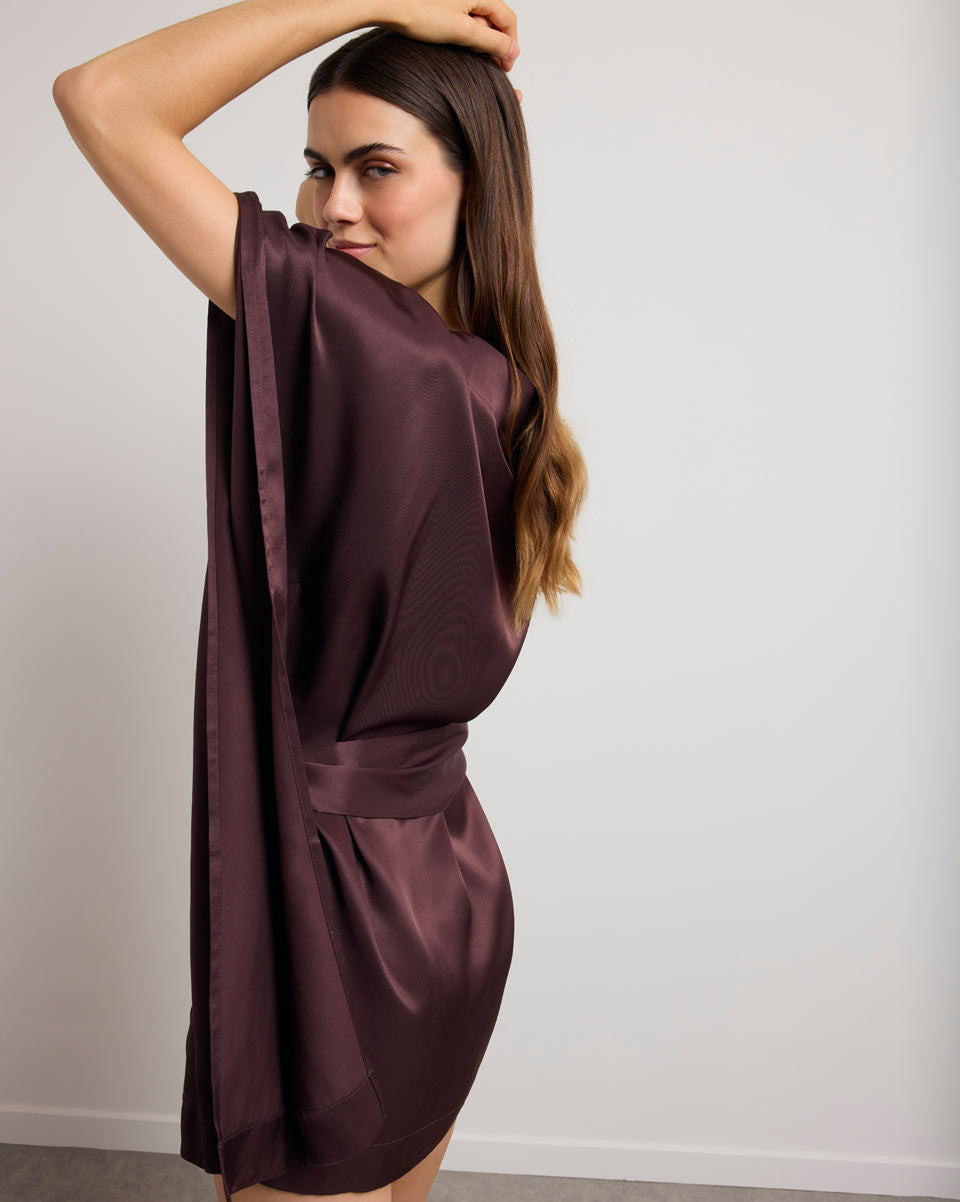 Robe Cartney bordeaux