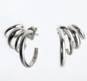 BO HATTARI 4 boucles Argent