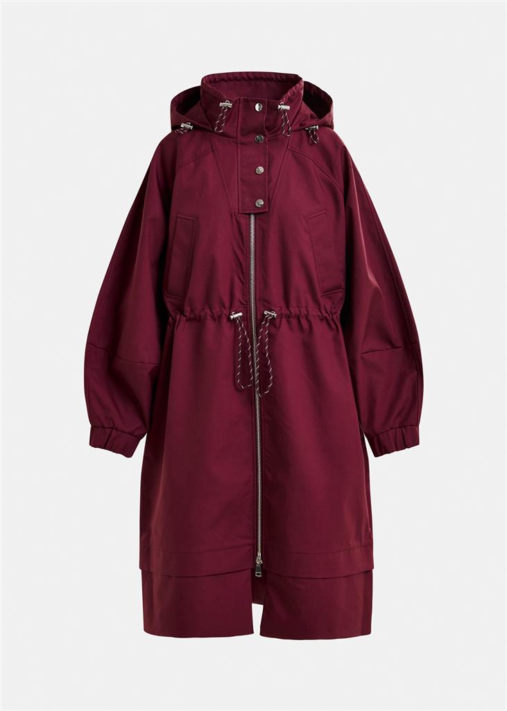 Manteau Identify bordeau