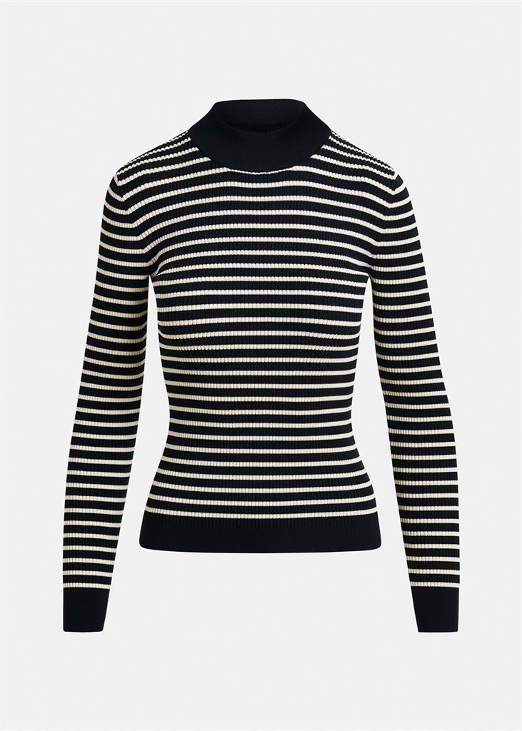 Pull Ifrancis noir/blanc