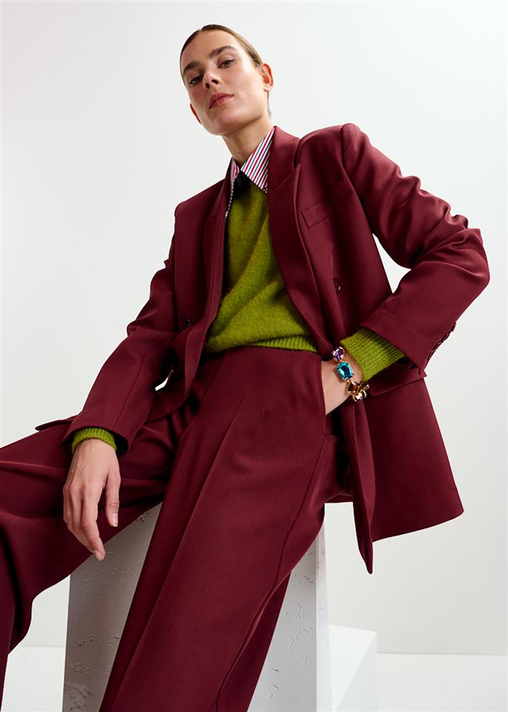 Blazer Imure bordeau