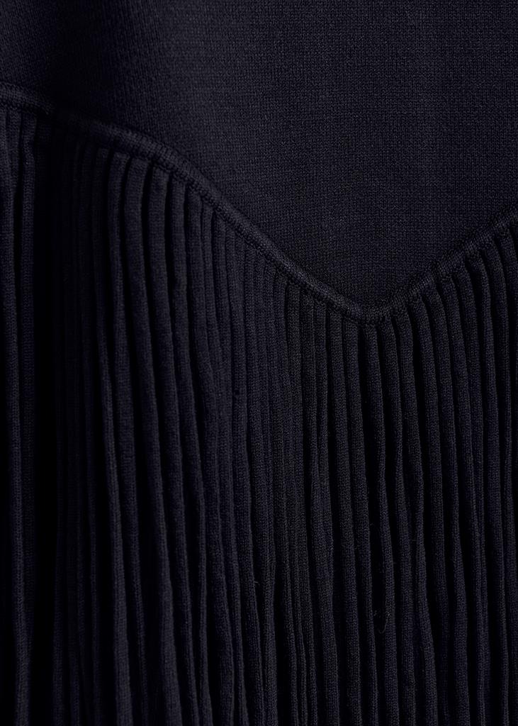 Veste à franges Istern marine