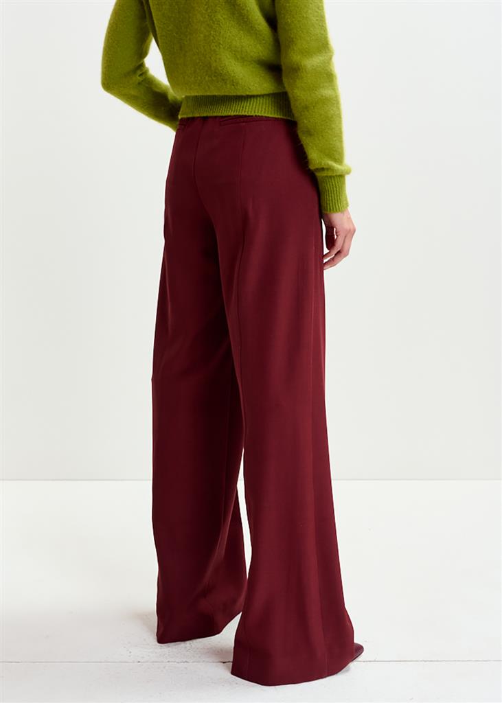 Pantalon Izi bordeau