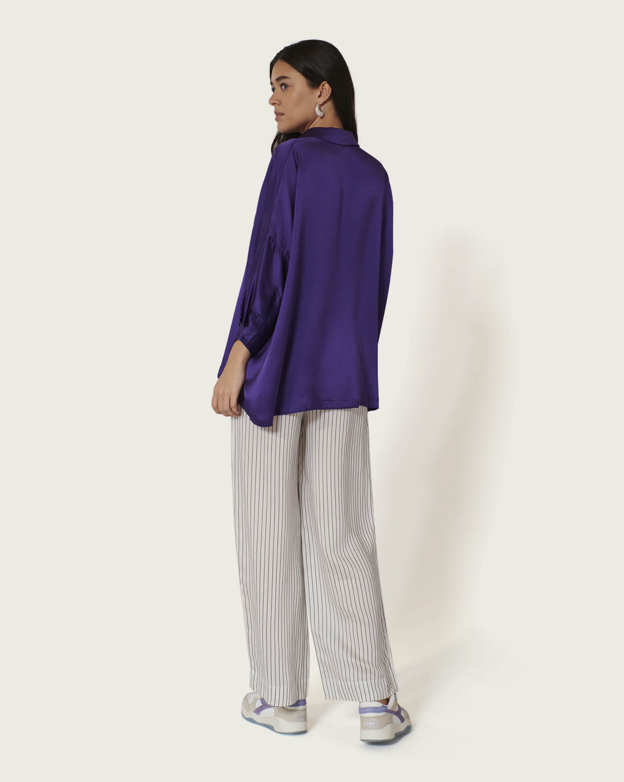 Chemise Manon violette