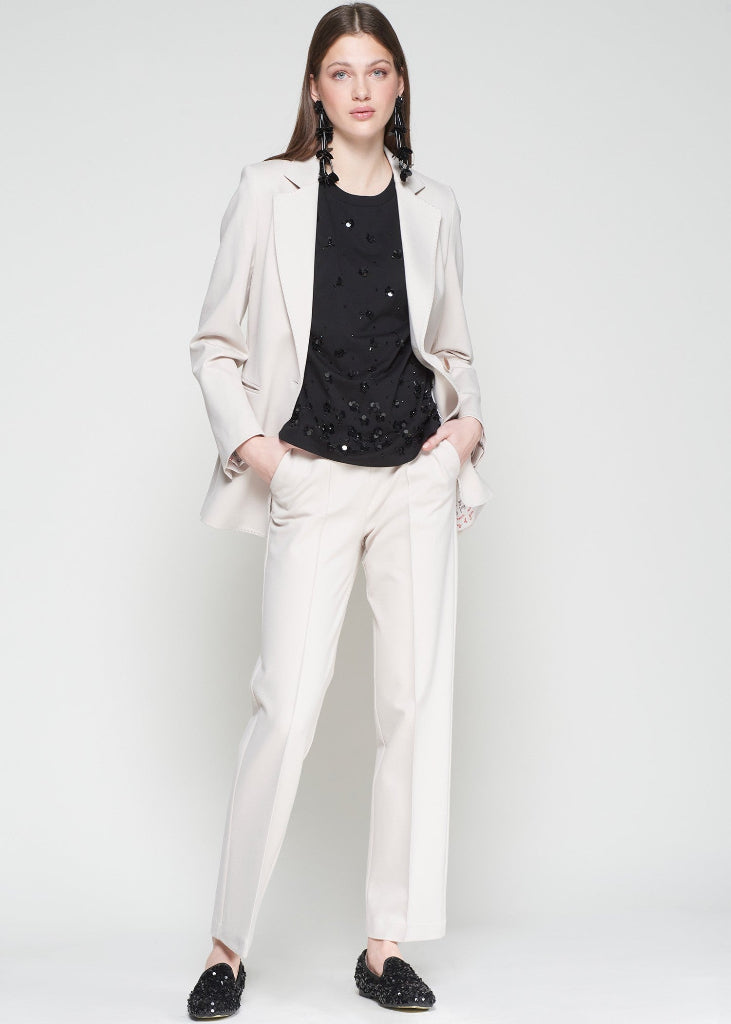 Pantalon Elisa beige clair