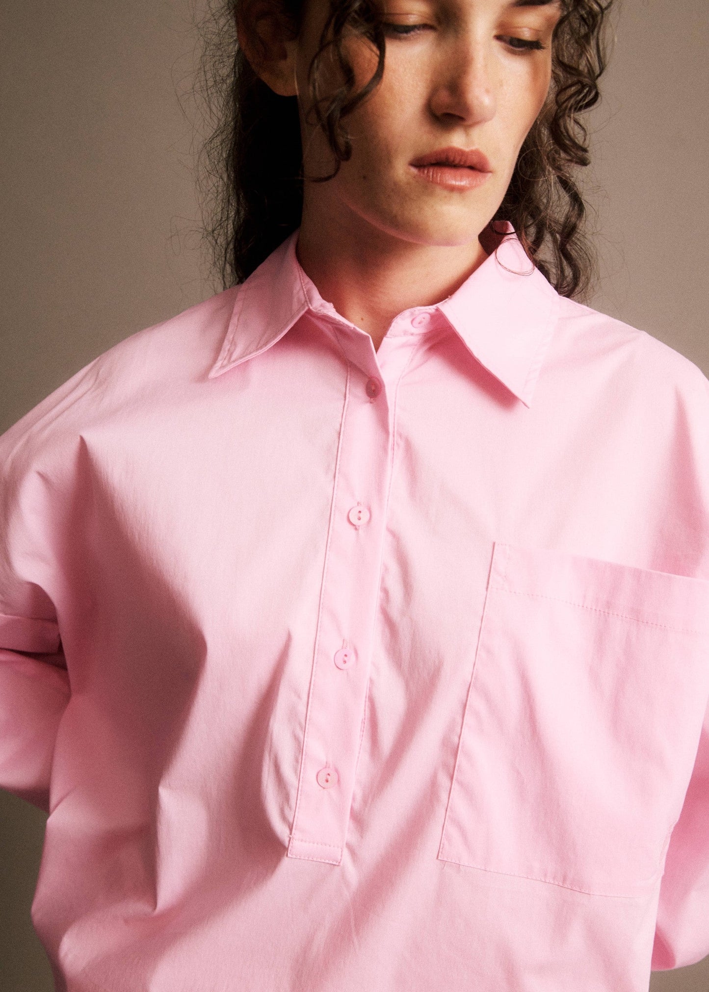Chemise Lenny rose