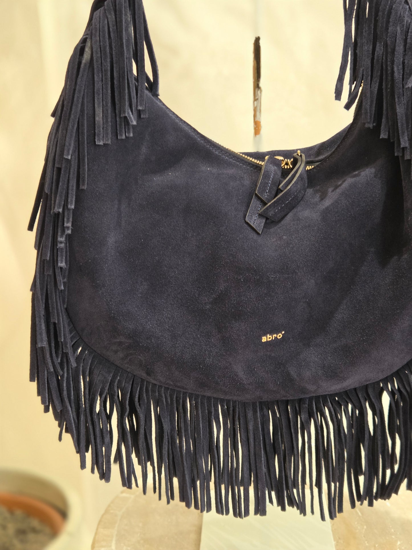 Sac Nana en daim marine