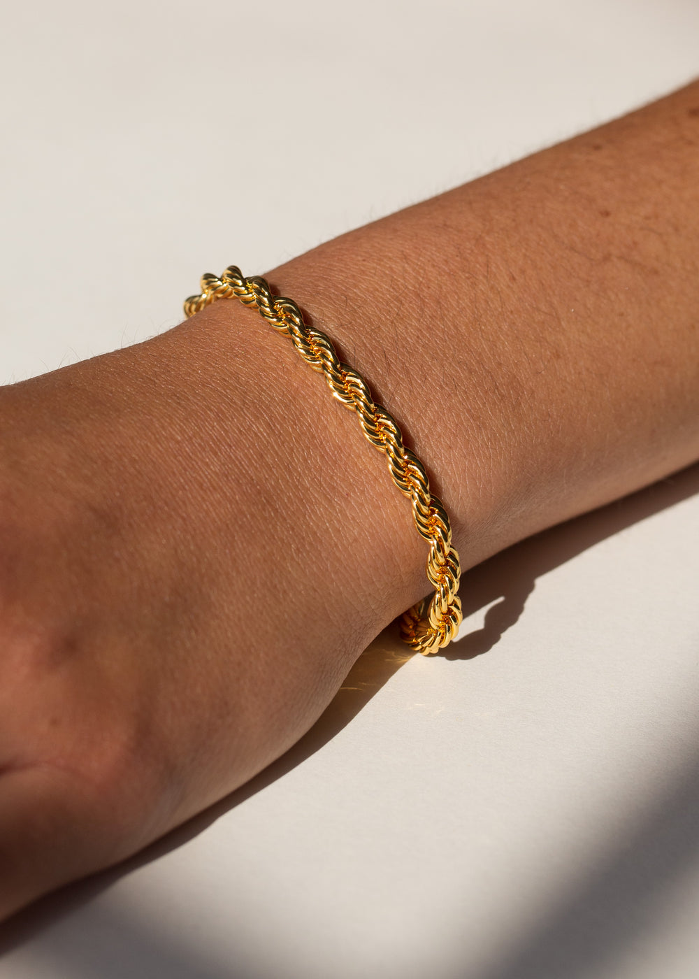 Bracelet chaine cordes hollyhock