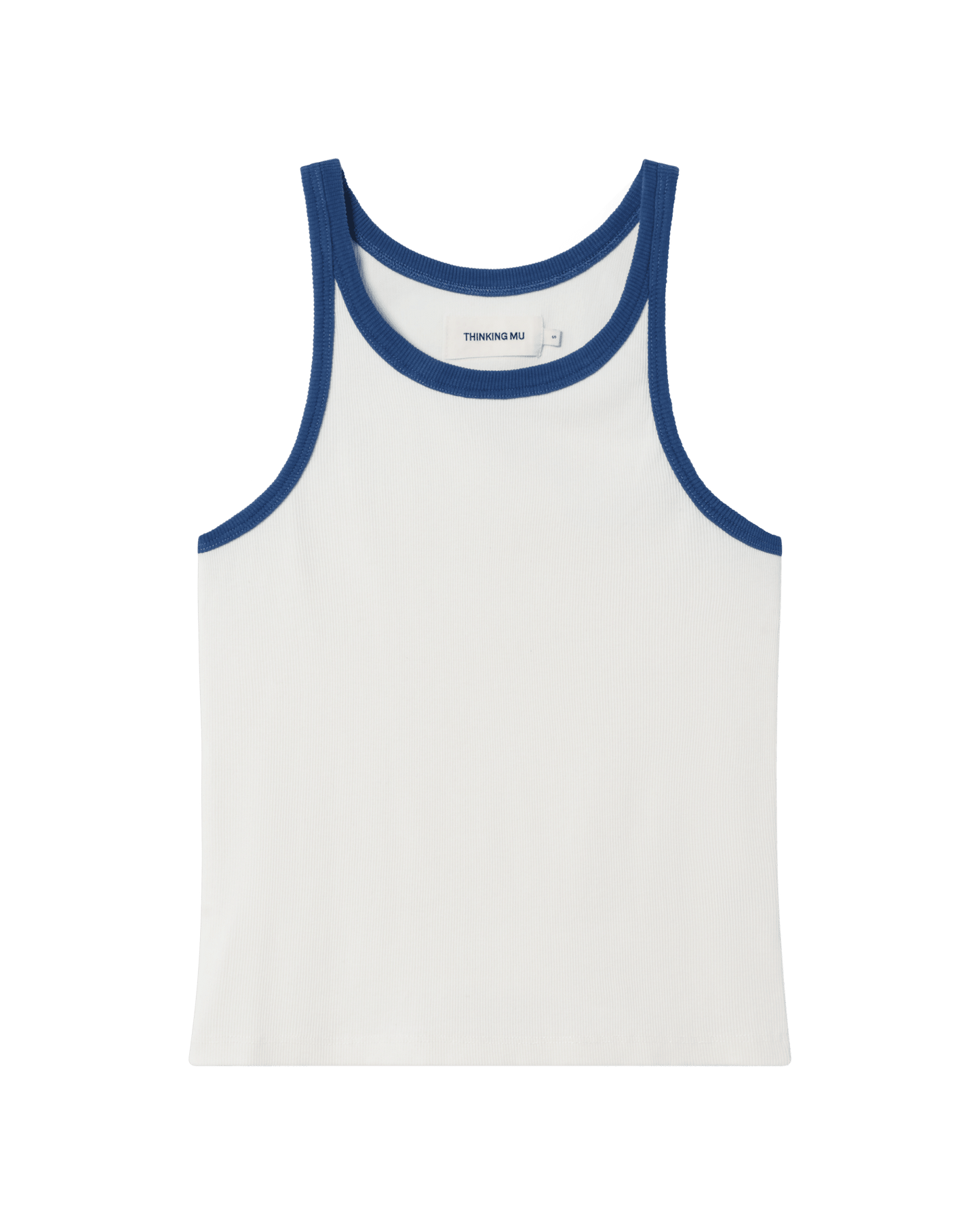 Top Harriet blanc / bleu