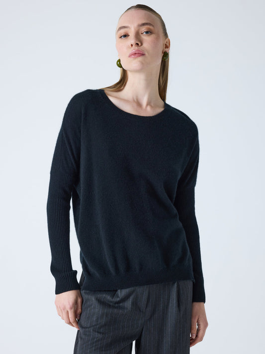 Pull Cecilia cachemire noir