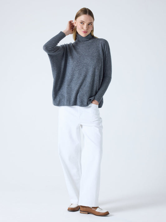 Pull clara Cachemire gris