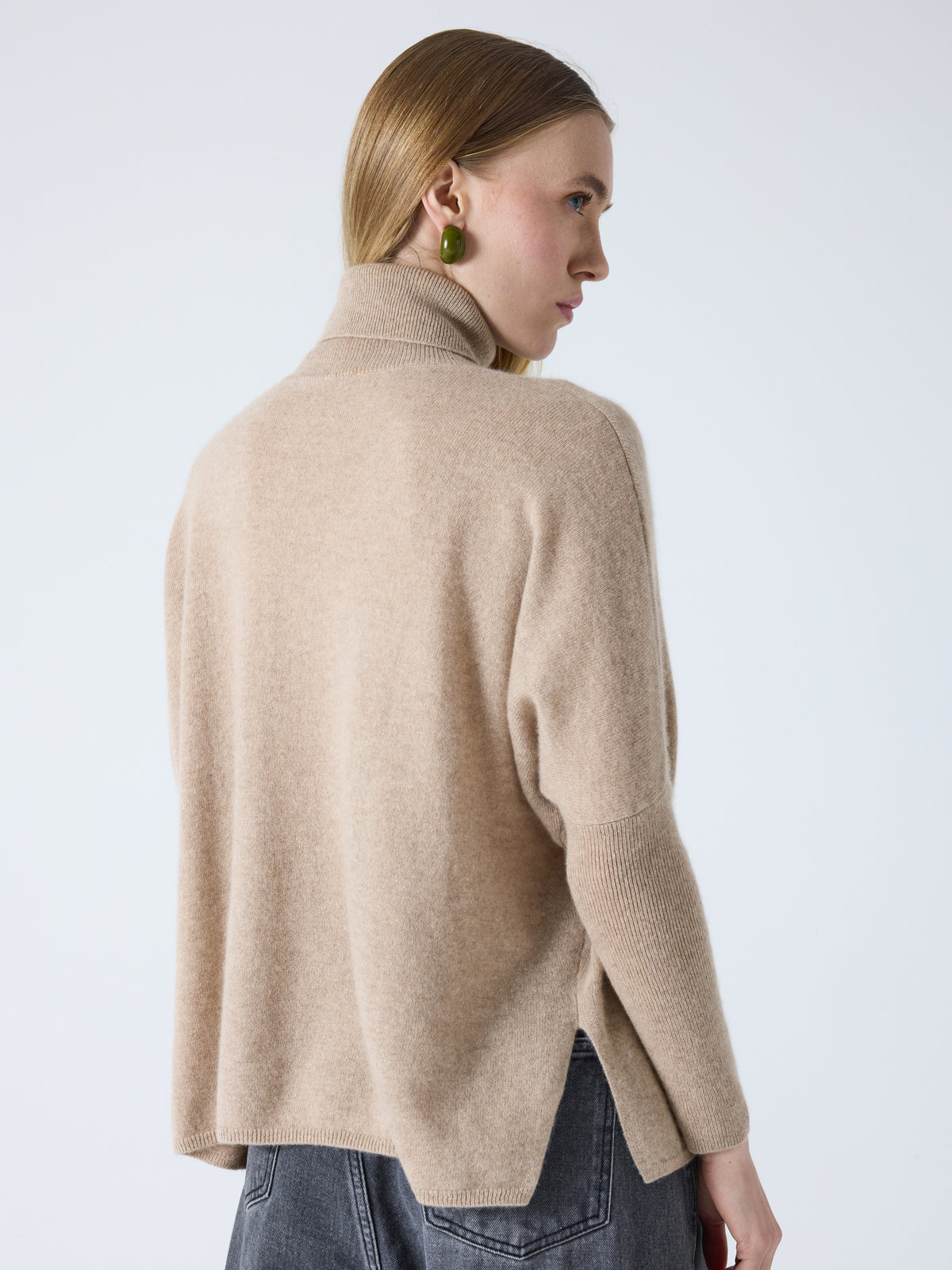 Pull clara Cachemire beige
